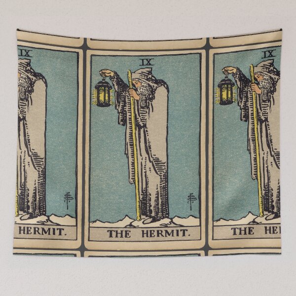 Item preview, The Hermit - Major Arcana designed and sold by Hanna Hanuman.