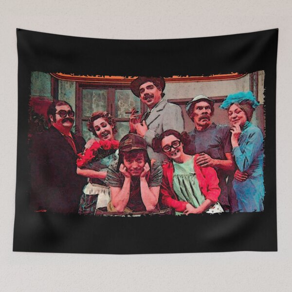 Item preview, El Chavo del Ocho - La Chilindrina - Don Ramón - Quico - Jaimito el Cartero - Doña Clotilde designed and sold by RazzArt.
