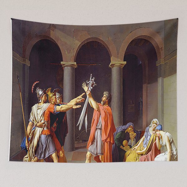 Item preview, Jacques Louis David Oath of the Horatii designed and sold by MARWA-STORE.