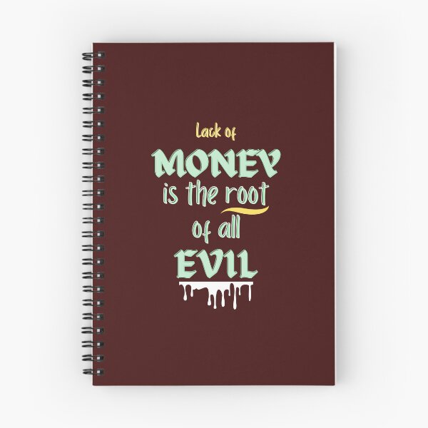 Item preview, Lack of money is the root of all evil designed and sold by VarnaChitra.