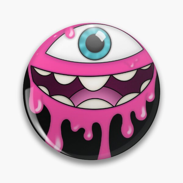 Item preview, Pink Drippy Round Cyclops designed and sold by potatoegoat.