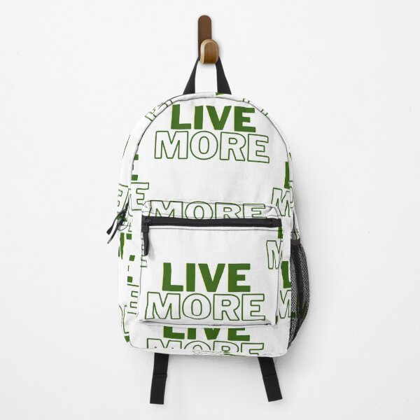 Item preview, Live More! designed and sold by Kid Wits Ink "Wise enough to leave a lasting impression!".