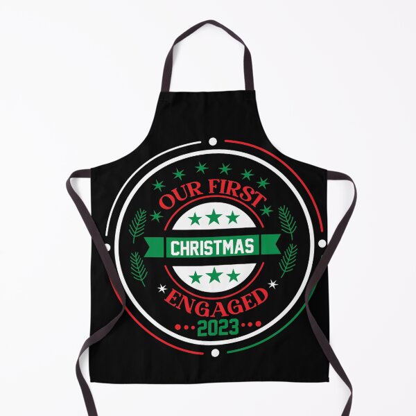 Item preview, Our First Christmas Engaged 2023 Family Decoration designed and sold by netdota.