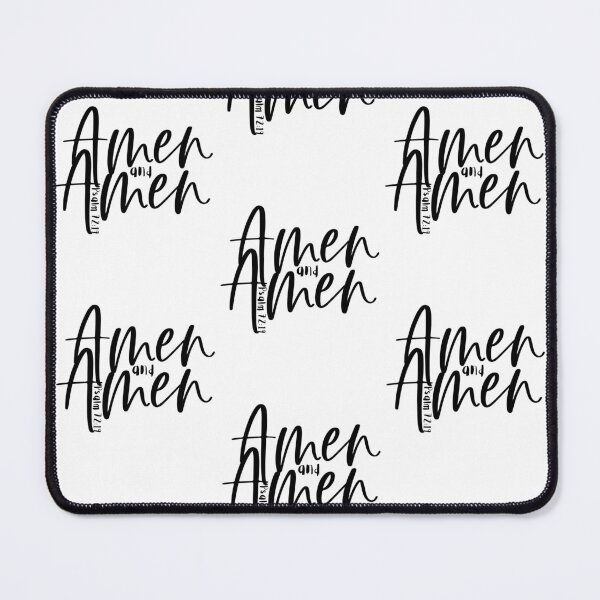 Item preview, Powerful Amen and Amen declaration of the Bible Verse Psalm 72:19 designed and sold by onlyscriptures.