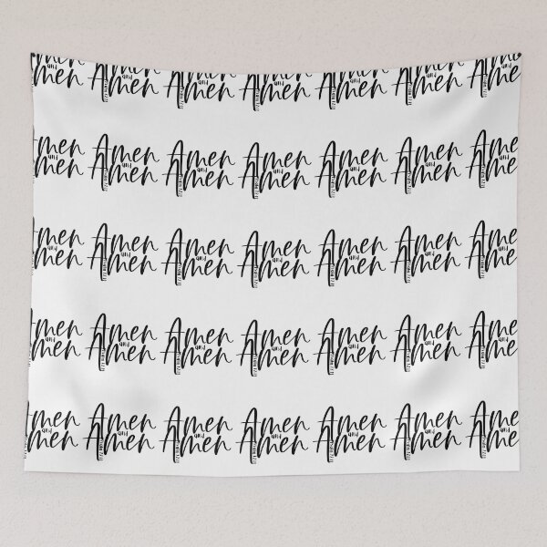 Item preview, Powerful Amen and Amen declaration of the Bible Verse Psalm 72:19 designed and sold by onlyscriptures.