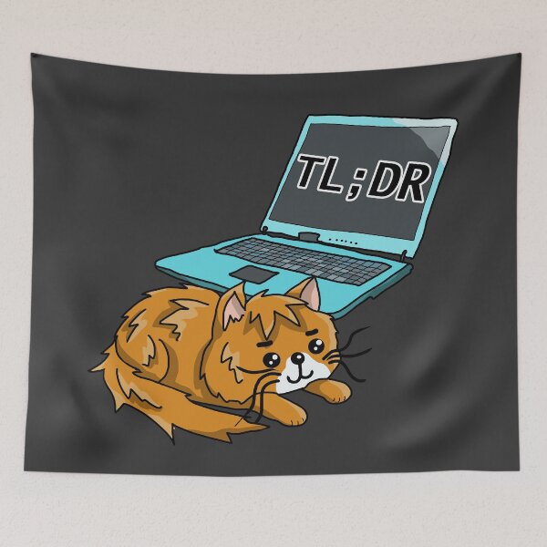 Item preview, Too long didnt read designed and sold by BeingNow.
