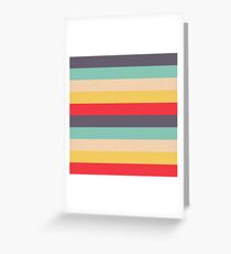Retro Music Collection Greeting Card