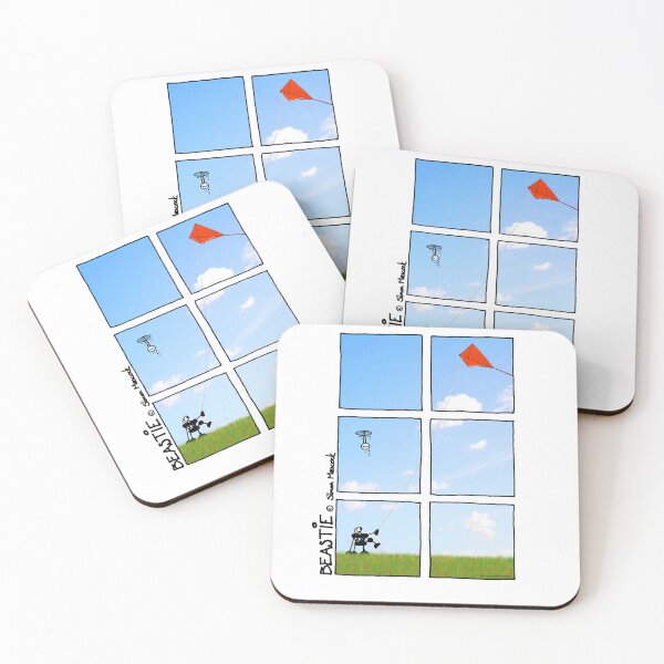 Item preview, Beastie flies a kite designed and sold by Number-7.
