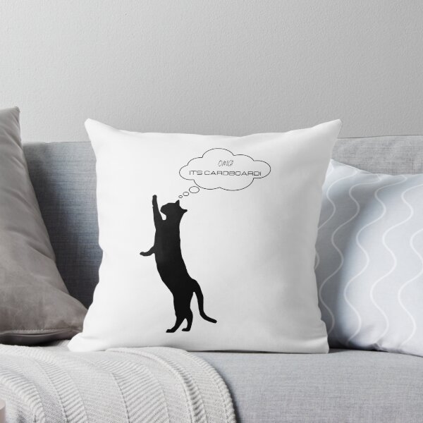 Item preview, Cat Love Cardboard, Thinking Cat. designed and sold by adembulut.