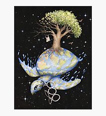 Endangered - Global Warming and Climate Change Photographic Print