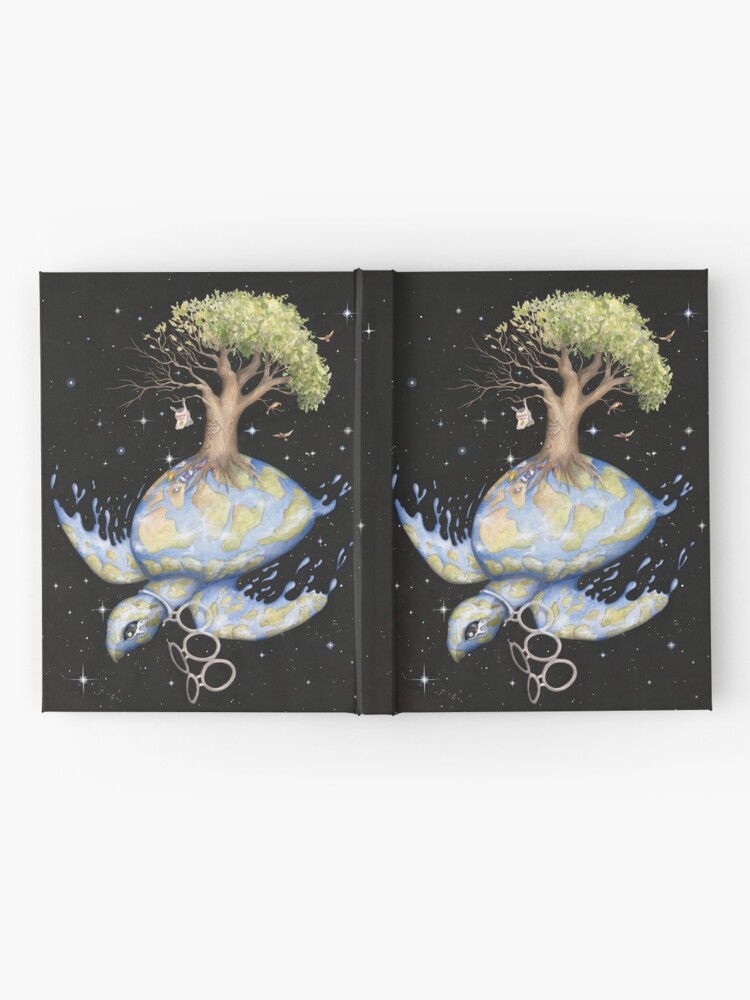 Alternate view of Endangered - Global Warming and Climate Change Hardcover Journal