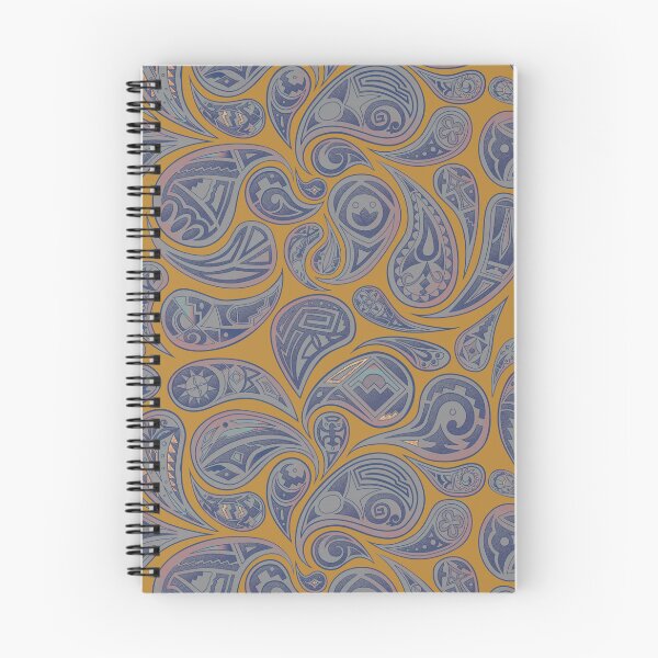 Item preview, Native American Inspired Retro Paisley Pattern Digital Illustrations By Kasey Dutton designed and sold by Caummon Thread.