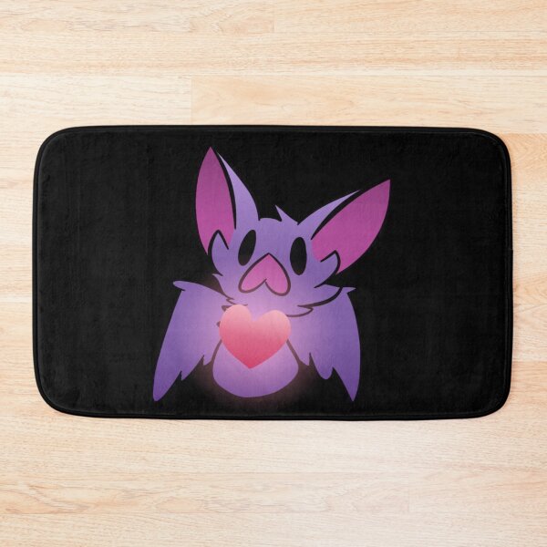 Item preview, Cute Purple Heart Bat designed and sold by VirtualFaries.