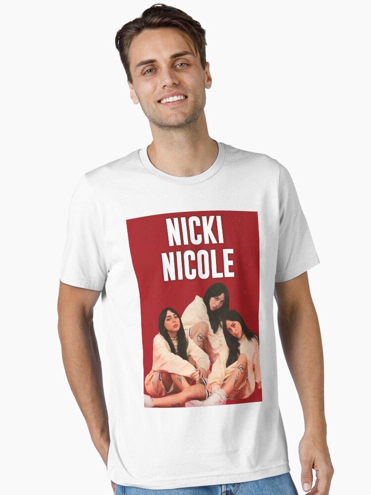 Tシャツ・カットソー NICK&NICOLE NICOLE ESSENTIAL LOGO HALF TOP 4BUK231 Nicki Nicole