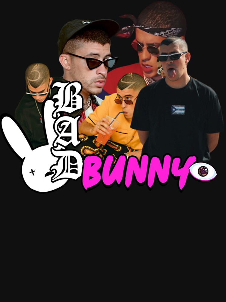 Bad Bunny Shirt Reggaeton El Conejo Malo Solid and 