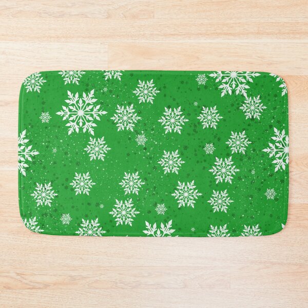 Item preview, Snowflakes - green designed and sold by GinaDesignUK.