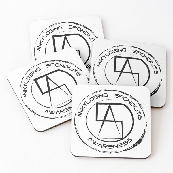 Item preview, Ankylosing Spondylitis Awareness Stamp Logo designed and sold by The Chronic's  Chronicles.
