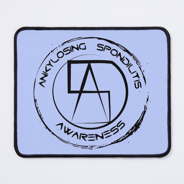 Item preview, Ankylosing Spondylitis Awareness Stamp Logo designed and sold by The Chronic's Chronicles.