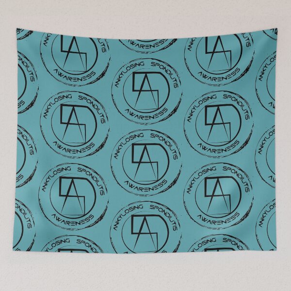 Item preview, Ankylosing Spondylitis Awareness Stamp Logo designed and sold by The Chronic's  Chronicles.