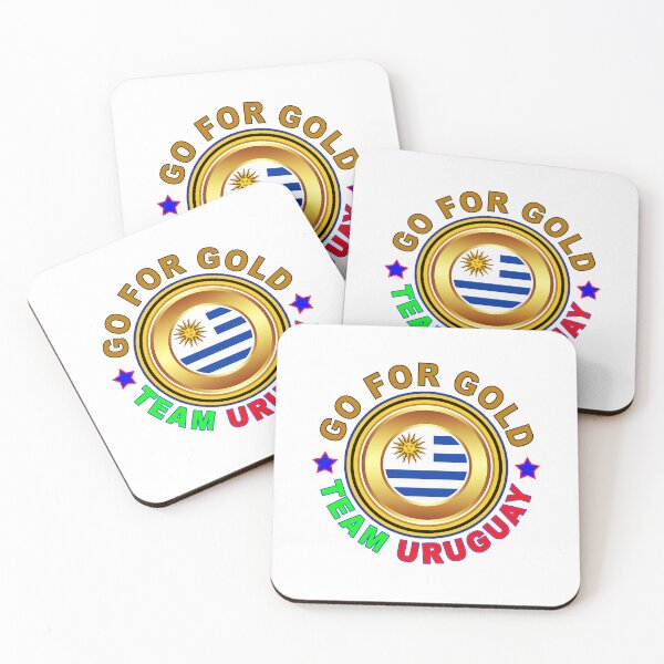 Item preview, GO FOR GOLD TEAM URUGUAY | World cup Design designed and sold by TeeEmpire.