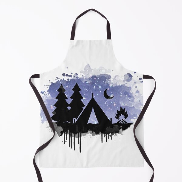 Item preview, Camping Under the Watercolor Stars designed and sold by amandartwork.