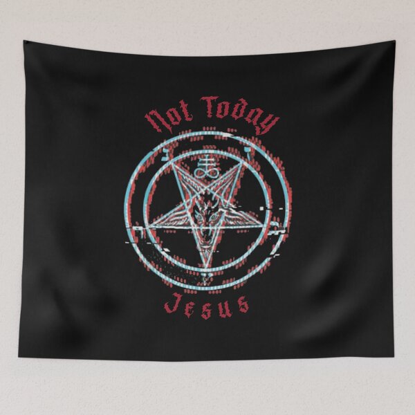 Item preview, Not Today Jesus designed and sold by Askvr.