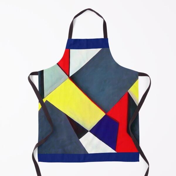Item preview, Abstract in blue and yellow designed and sold by NitaBond.