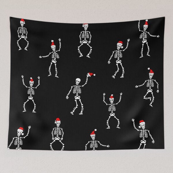 Item preview, A lot dancing Christmas Skeletons designed and sold by camelsvg.