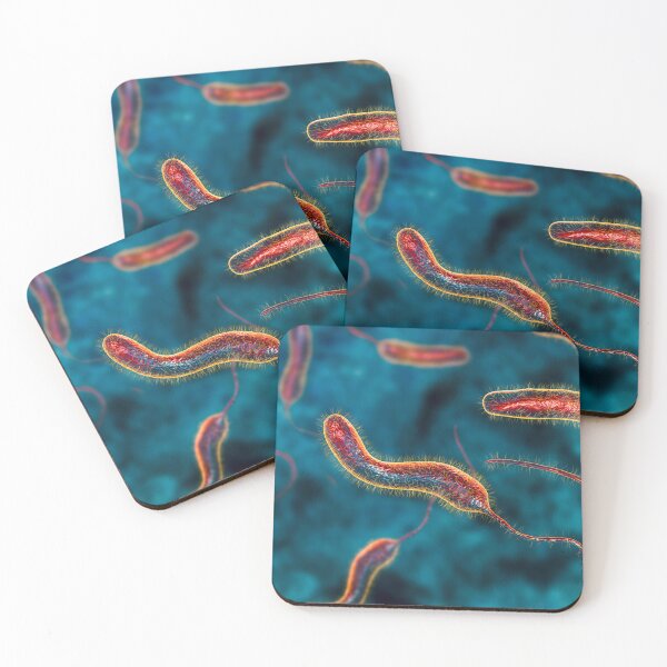Item preview, Vibrio cholerae bacteria designed and sold by Kateryna Kon.