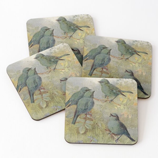 Item preview, Vintage Bluebird Art designed and sold by tomorrowsart.