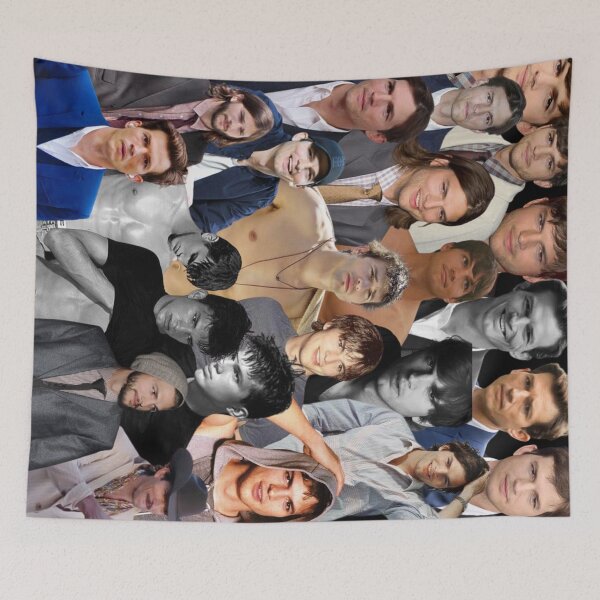 Item preview, ashton kutcher photo collage designed and sold by T-shirtakStore.