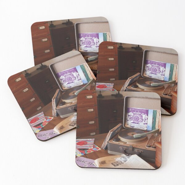 Item preview, Retro Record Player designed and sold by OnHeathAndMoor.