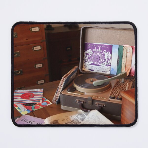 Item preview, Retro Record Player designed and sold by OnHeathAndMoor.