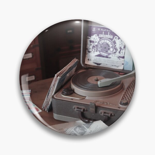 Item preview, Retro Record Player designed and sold by OnHeathAndMoor.
