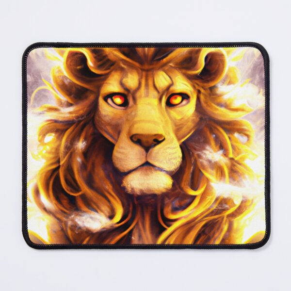 Item preview, Cutedom - Golden Lion In The Sky designed and sold by RaynbowCute.