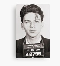 FRANK SINATRA MUGSHOT Canvas Print