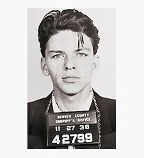 FRANK SINATRA MUGSHOT Photographic Print