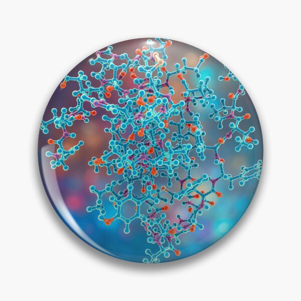 Item preview, Insulin molecule designed and sold by Kateryna Kon.