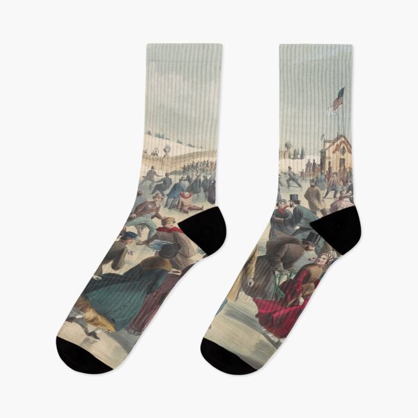 Item preview, Central Park, Winter. The skating pond. New York designed and sold by BeaSchoney.
