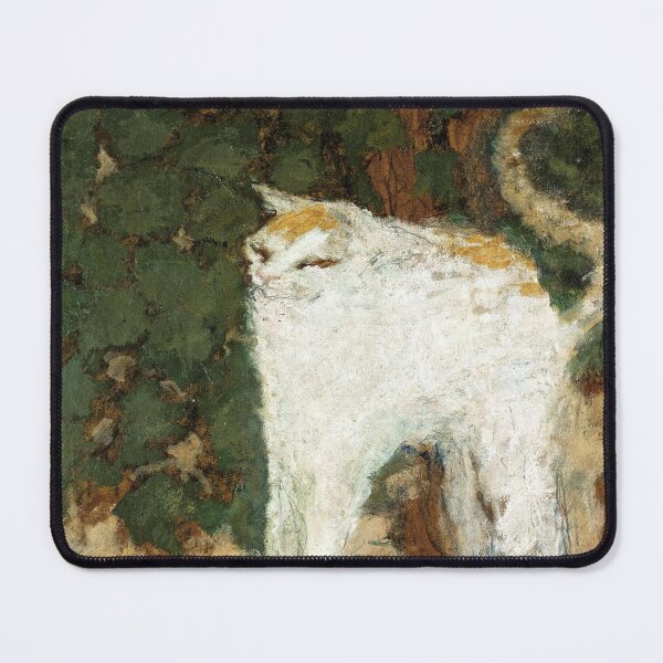 Item preview, Le Chat Blanc by Pierre Bonnard designed and sold by nextstepdesigns.