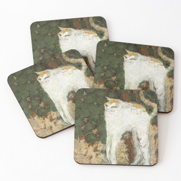 Item preview, Le Chat Blanc by Pierre Bonnard designed and sold by nextstepdesigns.
