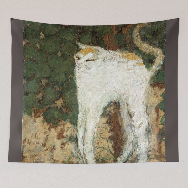 Aperçu de l'œuvre Le Chat Blanc de Pierre Bonnard créée et vendue par nextstepdesigns.