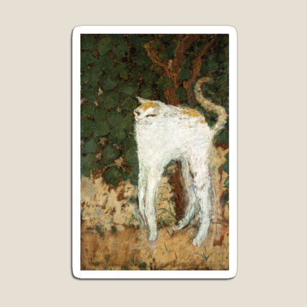 Aperçu de l'œuvre Le Chat Blanc de Pierre Bonnard créée et vendue par nextstepdesigns.