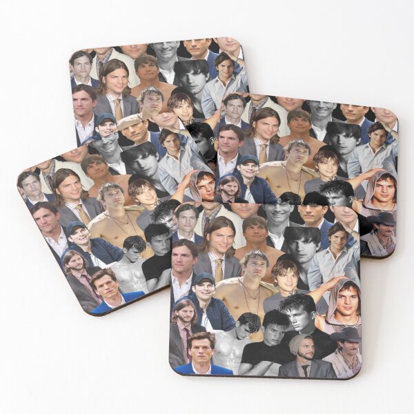 Item preview, ashton kutcher photo collage designed and sold by T-shirtakStore.