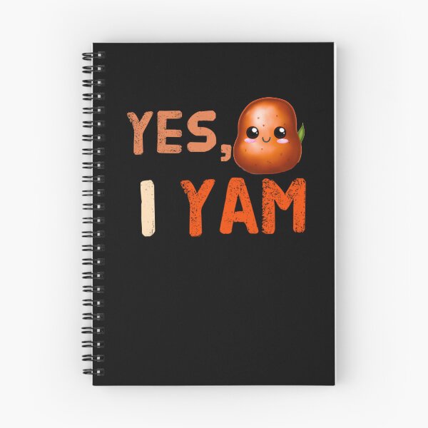 Item preview, I yam v1, funny kawaii  designed and sold by AW2 Designs.