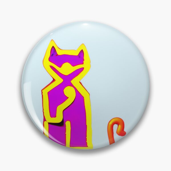Item preview, Gato de neón morado designed and sold by Lord-M.