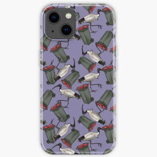 Bin Huhn - Lila iPhone Flexible Hülle