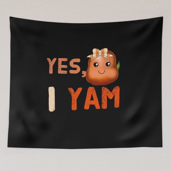 Item preview,  I yam v2, funny kawaii  designed and sold by mwebba2005.