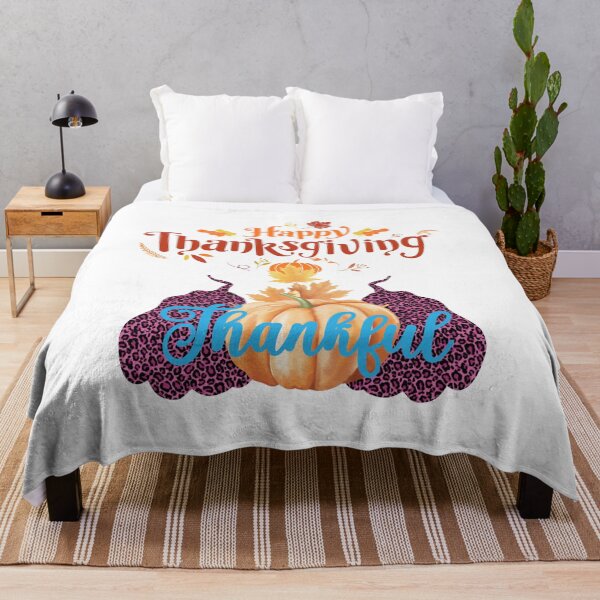 Item preview, Thankful grateful blessed leopard | happy hallo thanksmas greetings | gifts for thanksgiving lovers designed and sold by ThanksVibe.
