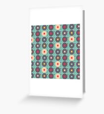 Retro Music Collection Greeting Card